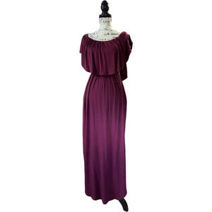 Vera Bendi NWT off shoulder maxi dress XS